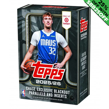 2025-26 Topps Basketball Blaster Box Blackout (Choose Team 5-box Break #1) Basketball